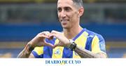 Angel Di María volvió a casa: Rosario Central