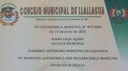 Concejo de Llallagua aprueba declaratoria de duelo municipal ante hechos de violencia