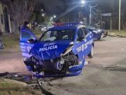 Tragedia en Lomas de Zamora: murió un policía y hay otros tres heridos por el brutal choque de dos patrulleros