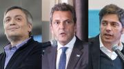 Axel Kicillof, Sergio Massa y Máximo Kirchner comenzaron a definir la alianza del PJ bonaerense