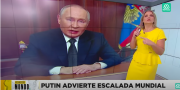 (VIDEO) Putin advierte sobre escalada mundial