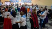 Adultos mayores de zona norte celebraron el 9 de Julio con bailes y locro