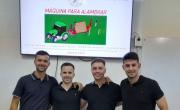 Bahía Blanca: jóvenes ingenieros crearon una alambradora innovadora