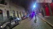 Constitución: intentó lastimarse con un cuchillo para no ser detenido, pero fue reducido con una pistola Taser
