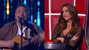 La Voz: el tucumano Gustavo Rosales cantó Como flor del campo e hizo llorar a La Sole