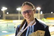 Lucía Monje ganó la medalla de plata en los Panamericanos de patín carrera de Colombia