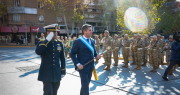 San Juan conmemoró un nuevo aniversario de la Independencia en Plaza 25 de Mayo