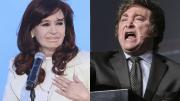 La imagen de Cristina Kirchner mejora, la de Javier Milei cae