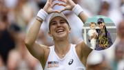 Con un título bajo el brazo: la tenista que fue madre, cayó al puesto 489 y hoy es semifinalista de Wimbledon