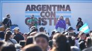 Cristina Kirchner habló en Parque Lezama: “Si los peronistas no cambiamos esto, no lo cambia nadie”