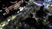 Celebramos la independencia, pero la plaza perdió: otra vez la basura ganó