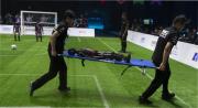 Los partidos de fútbol con robots estusiasman más a los chinos que los de jugadores humanos