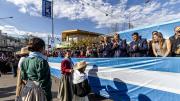 Celebraron el Día de la Independencia con una gran fiesta popular en Longchamps