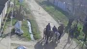 Tres detenidos tras protagonizar un raid delictivo a caballo