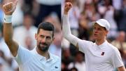 Novak Djokovic y Jannik Sinner avanzaron en Wimbledon y serán rivales en semifinales