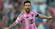 Inter Miami le ganó al New England con un doblete de Messi
