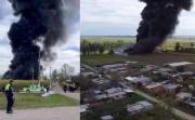 El arzobispo Sánchez destacó un símbolo de esperanza: la fábrica que volvió a levantarse despúes del fuego