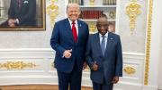 Donald Trump protagonizó un vergonzoso blooper con el presidente de Liberia