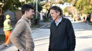 Ghi y Katopodis recorrieron obras estratégicas en Morón 