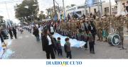Los niños fueron protagonistas del desfile del Día de la Independencia