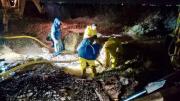 Reventó un caño del acueducto Mari Menuco y dejó sin agua a medio Centenario