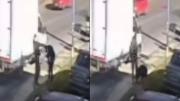 Mar del Plata: un camionero persiguió a un automovilista y le partió la cabeza de un fierrazo
