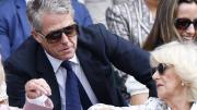 Papelón: Hugh Grant se quedó dormido en pleno partido de Wimbledon