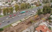 Avanzan las obras para transformar Dellepiane en una autopista parque