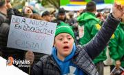 Ni víctimas pasivas ni objetos de caridad: las personas con discapacidad marchan para que se sancione la Ley de Emergencia