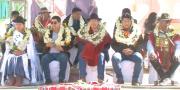 Entregan una unidad educativa, sistemas de agua subterránea y enlosetado de calles en Pelechuco