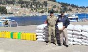Armada Boliviana incauta gasolina y maíz valuados en más de Bs 15.000 en operativos fronterizos