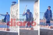 Denuncian a una bandeña: Se enoja porque la vecina machuca carne (Video)