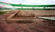 Retiran el césped del Tahuichi y amplían los laterales del campo rumbo a la final de la Sudamericana