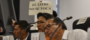 Luis Arce levanta las manos, dice que no ejerce presión para la aprobación de los contratos del litio