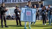 Matías Recalde cumplió sus primeros 100 partidos con la camiseta de Gimnasia y Esgrima
