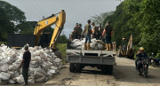 Barinas: refuerzan terraplén del Caño Seco para impedir el paso de agua a Ciudad de Nutrias
