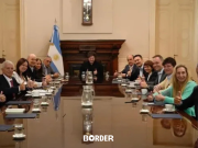 Antes de la sesión del Senado, Milei reúne a su Gabinete