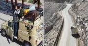 Un sanjuanino convirtió una Renoleta en un mini-motorhome y se hizo viral tras mostrar su sueño de viajar por América