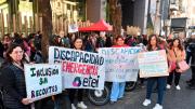 Organismos de personas con discapacidad se concentran en el Congreso por la Ley de Emergencia