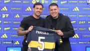 Paredes fue presentado ante una multitud en Boca: Es uno de los días más importantes de mi vida