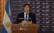 Las frases más fuertes del discurso de Milei en la Bolsa de Comercio