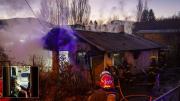 Incendio afectó otra vivienda de San Martín de los Andes: Una familia quedó en la calle