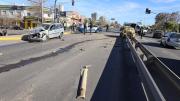 Fuertísimo choque sobre la ex Ruta 22: heridos y tránsito cortado
