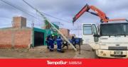 SPSE logró restablecer el servicio eléctrico en Perito Moreno y Las Heras