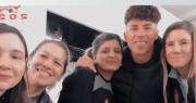 La tierna despedida de Matías Mansilla de Estudiantes