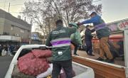 Desalojaron a cientos de manteros en Liniers con un operativo policial