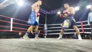 Kevin Brizuela ganó por nocaut y cerró una noche de puro boxeo en el Delmi
