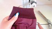 Ajusta un puño de campera estirado con un truco de costurera experta, un poco de hilo y una aguja