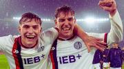 Histórico: los hermanos Perruzzi, juntos en el triunfo de San Lorenzo ante Talleres