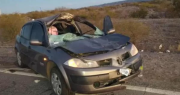 Siniestro vial en Jáchal: un conductor en grave estado tras impactar contra un caballo